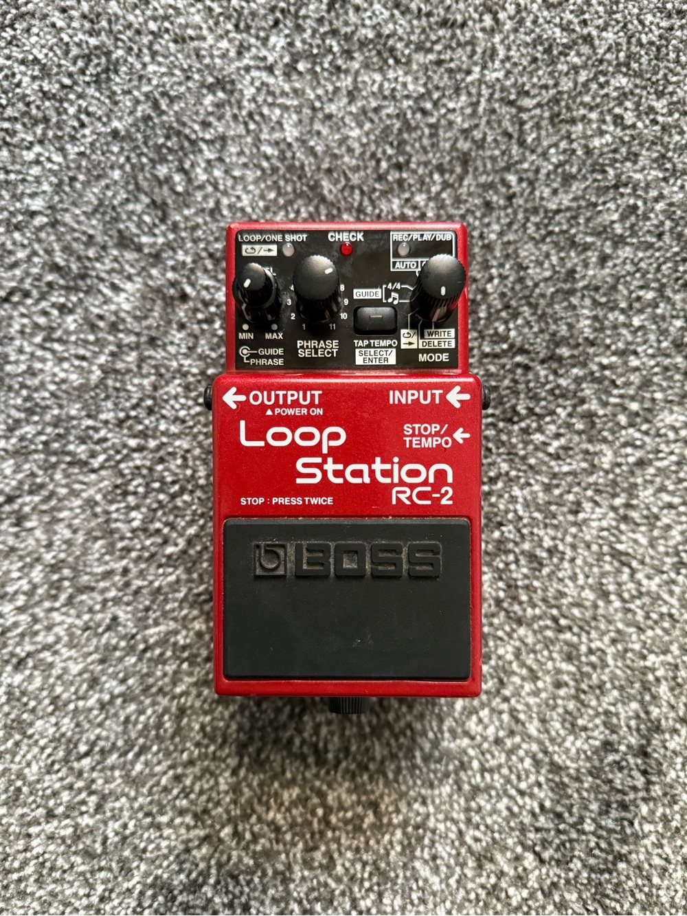 Boss Loop Station RC-2 Guitar Looper Pedal
